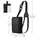 FOREGOER Luggage Strap,Nylon Adjustable Belt with Buckle,Premium Accessory for Travel Bag, Black (Luggage not Included)