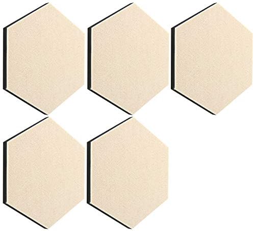 thehaki Sandwich Felt Board Hexagon Type Memo Board (Cream_5P)