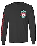 Liverpool FC Black Logo Long-Sleeve T-Shirt