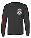 Liverpool FC Black Logo Long-Sleeve T-Shirt