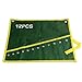 Delight eShop 1pcs Canvas Wrench Roll Up, Optional 12 Pocket Grids, Storage Bag, Green
