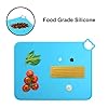 Silicone-Placemats-for-Kids-BabyDishwasher-Safe-Table-MatsToddlers-Portable-Food-Mat-Travel-Set-of-2-Gary-Blue Silicone Placemats for Kids Baby,Dishwasher Safe Table Mats,Toddlers Portable Food Mat Travel Set of 2 (Gary-Blue)