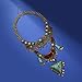 Miraculous Garden Womens Vintage Alloy Gold Long Boho Bohemian Necklace Ethnic Tribal Boho Necklace Geometry Red Turquoise Beads Statement Necklace Jewelry Sets for Women. (2)