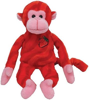 red monkey beanie baby