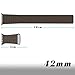 Apple Watch Band 42mm, BRG Leather Loop with Adjustable Magnetic Closure iWatch Band Replacement Bracelet Strap for Apple Watch Series 1 Series 2 Sport and Edition 42mm Medium - Brown
