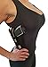 AC UNDERCOVER Women's Concealed Carry Tank Top - Compression Clothing with Holster - Stylish and Secure Gun Holster Shirt for Women - Tactical and Everyday Use - Size Small, 1 Pack, Black