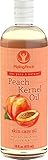 Piping Rock 100% Pure & Natural Peach Kernel Oil 16 fl oz (473 mL) Bottle Moisturizing Rejuvenating