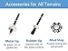 Trekology Trek-Z Collapsible Hiking & Trekking Poles - Balance Support for Seniors, Women, and Men, 2pc Per Set