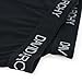 DAVID ARCHY Mens Underwear Solid Quick Dry Polyamide Boxer Briefs Active Performance Sports Waistband Ultra Soft Breathable Underwear in 3 Pack No Fly (S, Black - Solid No Fly)