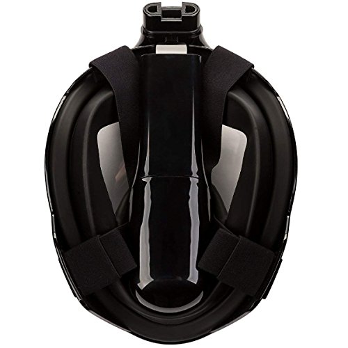 Pankoo Full Face Snorkel Mask, 180º Panoramic View Diving Scuba Mask Anti-Fog Anti-Leak Adjustable Head Straps Design Adults,Youth,Kids - Thumbnail 7
