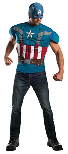Rubie's Costume Men's Marvel Universe Captain America The Winter Soldier Top