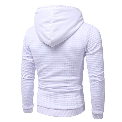Clearance! Men's Fashion Solid Long Sleeve Casual Hoodie Sweatshirt Drawsting Jacket Coat Outwear