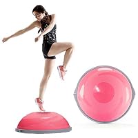 SVNA Yoga Half Ball Balance Semi-Circular Balance Ball Double-Sided Non-Slip Yoga Ball Balance Fitness Family Exercise