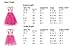 ReliBeauty Girls Drop Shoulder Princess Costume Dress up, Knee-Length, Hot Pink, 4T-4/110
