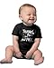 Ann Arbor T-shirt Co. Unisex Baby Thanks, but Mom Doesn't Want Advice 1 Piece-12 Month Black