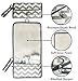 Baby Portable Changing Pad | Waterproof | Foldable Pad with Stroller Strap & Pocket for Diapers & Wipes | Changing Organizer Bag for Toddlers Infants & Newborns | Perfect Baby Shower Gift