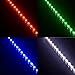 Airgoo 4pcs 50cm 30leds RGB Bias Lighting - Color Changing Flexible LED TV Strip Light TV Backlight for 40