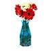 MODGY Expandable Flower Vase Plastic Decorative Modern Vases for Flowers Centerpieces Dining Table Decor Living Room Bathroom Wedding Office, Water Lilies