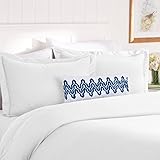 Elegant Comfort Best, Softest, Coziest Duvet Cover Ever! 1500 Thread Count Egyptian Quality Luxury Super Soft WRINKLE FREE 3-Piece Duvet Cover Set, King/Cali King, White
