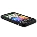 Rubberized Black Hard Protector Case Cover For HTC Droid Incredible 2 ADR6350
