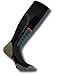 Eurosocks  Silver Supreme Sock, Black, X-Large