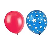 4th of July Party Decoration Balloons 50 Count Pack for Independence Day Celebration