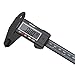 Digital Vernier Caliper, Electronic Ruler Measuring Tool 0-6 Inch/150 mm, Inch/Metric Conversion with Large LCD Screen, Black, by FstDgte