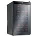 Ivation 18 Bottle Thermoelectric Red And White Wine Cooler/Chiller Counter Top Wine Cellar with Digital Temperature Display, Freestanding Refrigerator Smoked Glass Door Quiet Operation Fridge primary