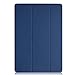 KHOMO iPad Pro 10.5 Inch Case - Dual Twill Blue Super Slim Cover with Rubberized Back and Smart Feature (Built-in Magnet for Sleep/Wake Feature)