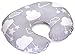 Minky Nursing Pillow Cover - Perfect Slipcover for Breastfeeding Moms | Soft Fabric Fits Snug On Infant Nursing Pillows to Aid Mothers While Breast Feeding | Stars and Clouds