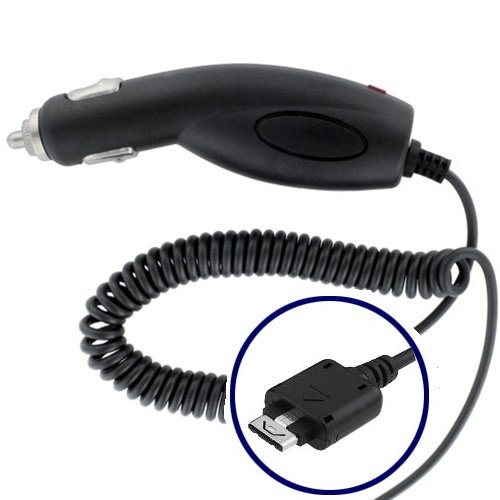 for Verizon G'zOne Boulder / Casio C711 Premium Blue LED Car Charger