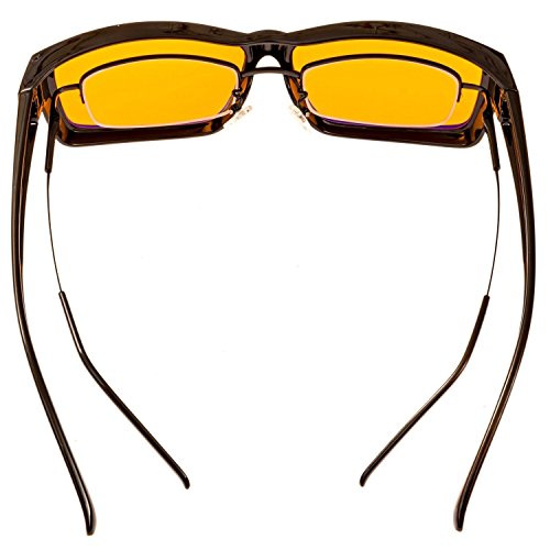 Swanwick sleep fitover blue light blocking glasses and …