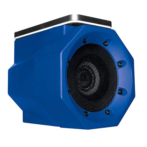 BoomTouch Wireless Portable Speaker- No Dock, No Wires, No Bluetooth Required, Amplifies Your Device’s Sound, As Seen On TV (Blue) (Renewed)