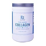 Pure Marine Collagen Powder - Wild-Caught Fish, Kosher Certified, Hydrolyzed Type 1 Peptides, 30 Servings (Unflavored)