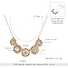 D EXCEED Womens Vintage Flower Bangle Bracelet Fashion Floral Stretch Bracelets for Ladies