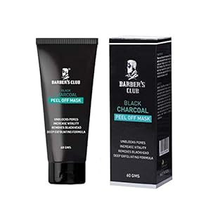 Barber’s Club Black Charcoal Peel off Mask – 60 g