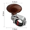Asdomo-Car-Boat-Vehicle-Power-Hickory-Handle-Steering-Wheel-Suicide-Spinner-Knob-Booster-Accessory