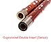 Bamboo Flute Dizi,NICOSHINE Traditional Handmade Chinese Musical Instrument In C Key(Senior Cupronickel Double Insert)