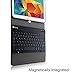 Fintie Blade X1 Samsung Galaxy Tab 4 10.1 Keyboard Case Cover - Slim SlimShell Light Weight Stand with Magnetically Detachable Wireless Bluetooth Keyboard, Black