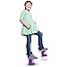 Geospace Walkaroo I-Can! Balance Walking Bucket Stilts with Adjustable Nylon Lines for Small Kids Ages 3 to 8 - Indoor or Outdoor Safe Active Play & Increased Coordination (1 Purple Pair)