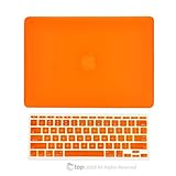 TOP CASE - 2 in 1 Signature Bundle Rubberized Hard Case and Matching Color Keyboard Cover Compatible MacBook Air 11