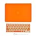 TOP CASE - 2 in 1 Signature Bundle Rubberized Hard Case and Matching Color Keyboard Cover Compatible MacBook Air 11