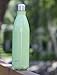 MIRA Stainless Steel Vacuum Insulated Water Bottle | Leak-proof Double Walled Cola Shape Bottle | Keeps Drinks Cold for 24 hours & Hot for 12 hours (Cactus Green, 17 oz (500 ml, 0.53 qt))