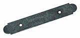Amerock BP19208WID Backplates 3in(76mm) CTC Backplate - Wrought Iron Dark