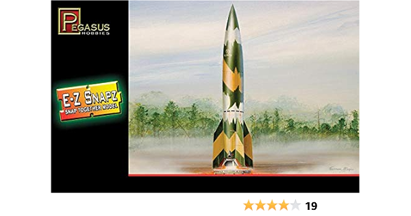 Amazon Com Pegasus Hobbies 1 48 Snap V 2 Rocket Toys Games