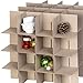 Christmas Ornament Storage Box with Lid - Store up to 64 Christmas Ornaments and Holiday Decor, A Storage Cube and Christmas Box Container to Help Preserve Holiday Decorations