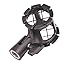 Bestshoot Microphone Shock Mount Universal Holder Clip + Hot Shoe Adapter for Condenser Shot gun Mic D230, ME66, NTG-2,NTG-1, AT-875R Neewer NW-81(1Pack)