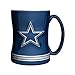 NFL Dallas Cowboys Sculpted Relief Mug, 14-ounce, Navy Blue