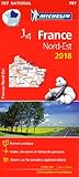 Carte Nationale 707 France Nord-Est 2018 by 