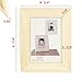 Wallniture Logan Wooden Craft Picture Frames 5x7, Unfinished Wood for Kids Arts and Crafts and DIY Projects, Set of 5